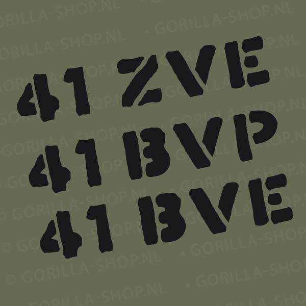 41 ZVE / BVP / BVE Premium T-shirt - Afbeelding 5