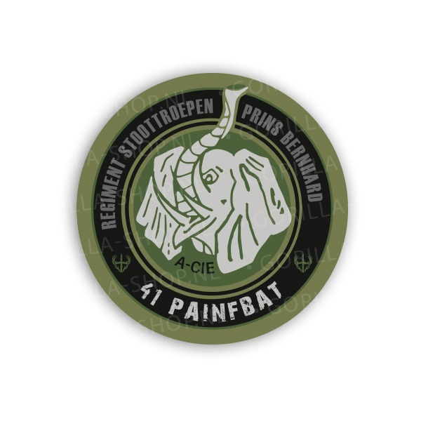 41 Painfbat A-Cie sticker