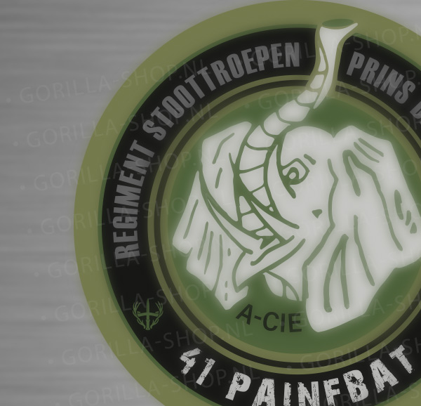 41 Painfbat A-Cie sticker - Afbeelding 2