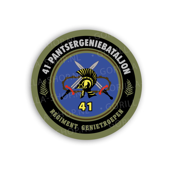 41 Pantsergeniebataljon sticker