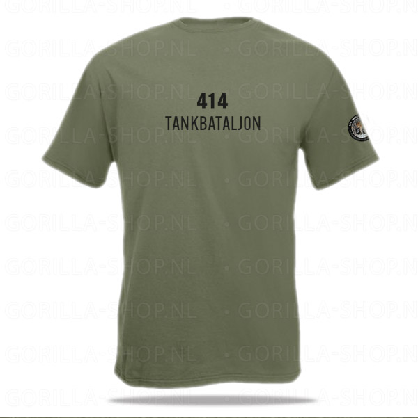 414 Tankbataljon LUIPAARD T-shirt - Afbeelding 2