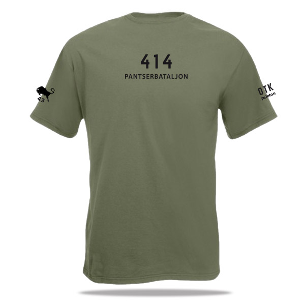 414 Pantserbataljon Premium T-shirt - Afbeelding 3