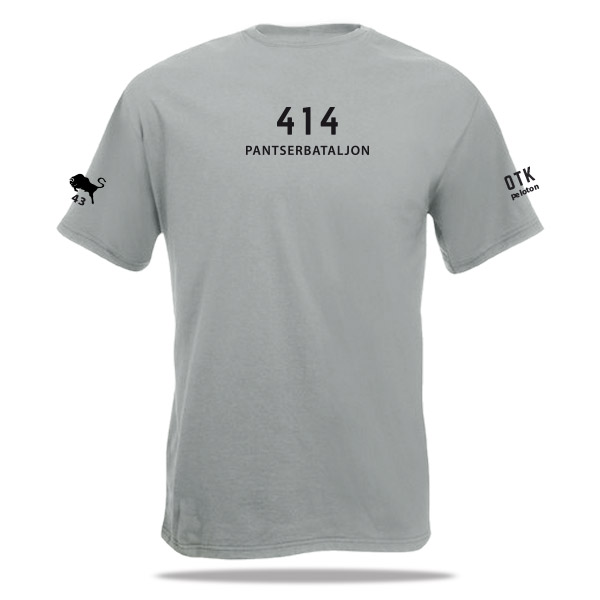 414 Pantserbataljon Premium T-shirt - Afbeelding 4