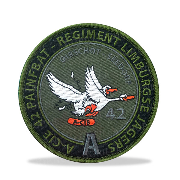 42 BLJ A-Cie patch (rond)