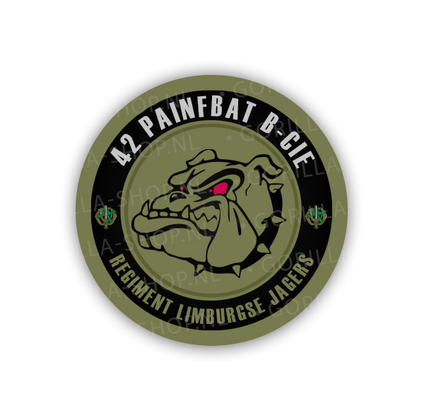 42 Painfbat B-cie - sticker
