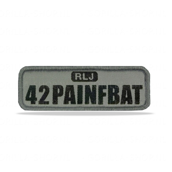 42 Painfbat – Rechthoek patch (gewoven)
