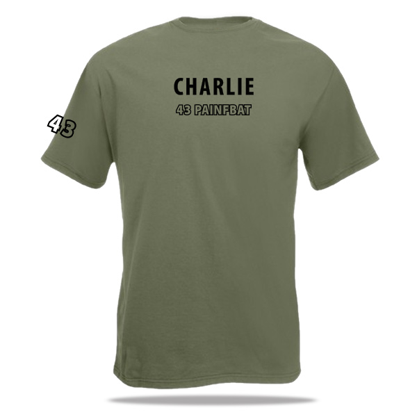 43 PAINFBAT (CHARLIE-CIE) T-shirt - Afbeelding 2