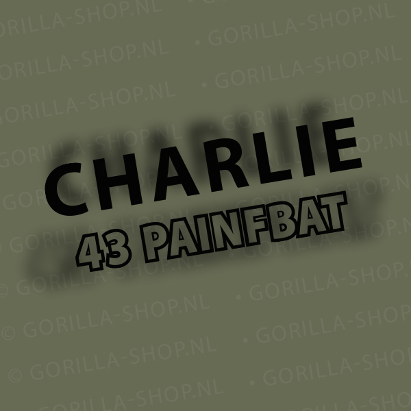 43 PAINFBAT (CHARLIE-CIE) T-shirt - Afbeelding 5