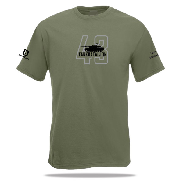 43 TankBataljon OUTLINE T-shirt