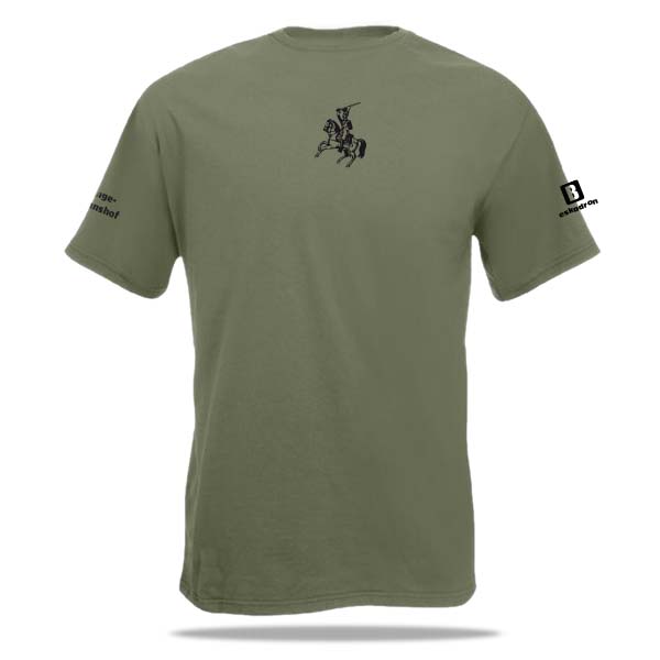 43 TankBataljon OUTLINE T-shirt - Afbeelding 4