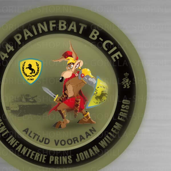 44 Painfbat B-CIE (Coyote) sticker - Afbeelding 2