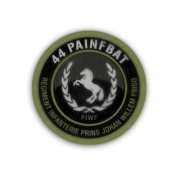 44 Painfbat sticker - groen