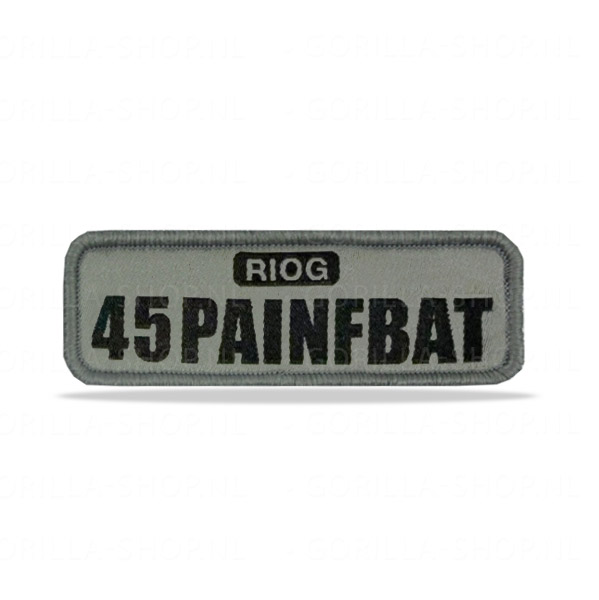45 Painfbat – Rechthoek patch (gewoven)
