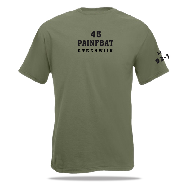 45 Painfbat STEENWIJK Premium T-shirt - Afbeelding 3