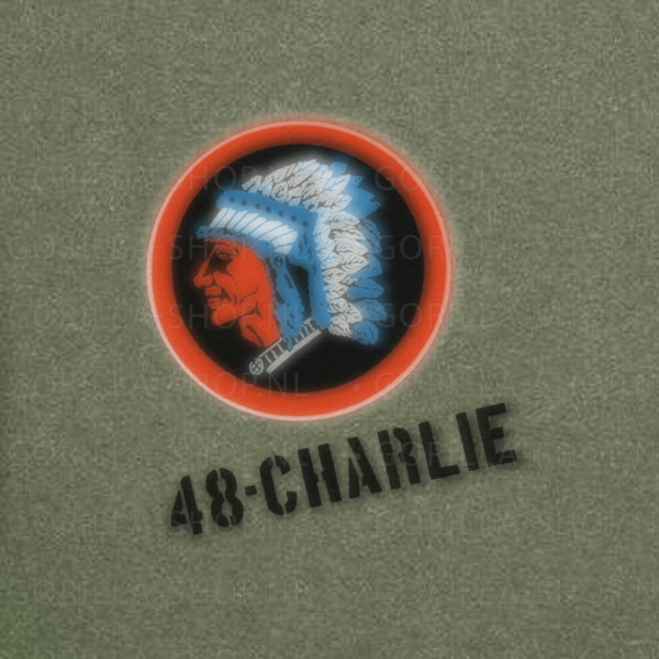 48 Painfbat - Red Indian T-shirt - Afbeelding 4