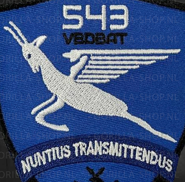 543 Verbindingsbataljon Patch - Afbeelding 2