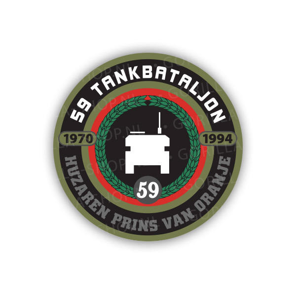 59 Tankbataljon sticker