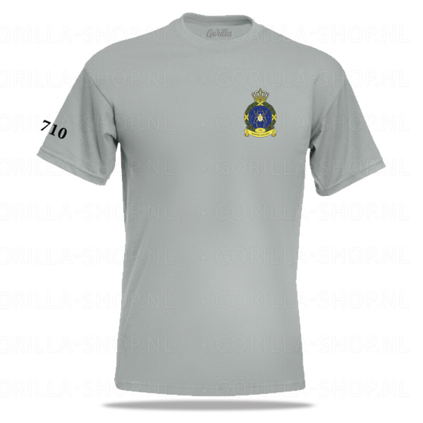 710 Squadron T-shirt (zinkgrijs)