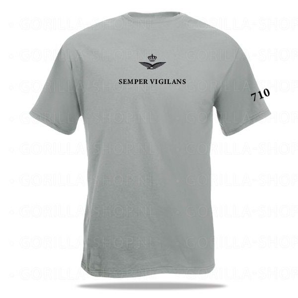 710 Squadron T-shirt (zinkgrijs) - Afbeelding 2