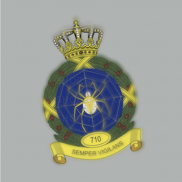 710 Squadron T-shirt (zinkgrijs) - Afbeelding 4