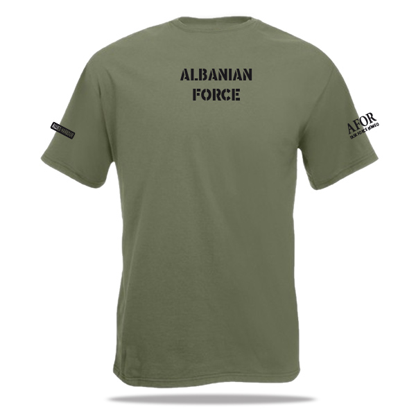 AFOR - Albanië Premium T-shirt - Afbeelding 2