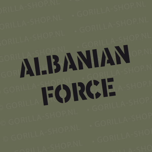 AFOR - Albanië Premium T-shirt - Afbeelding 7