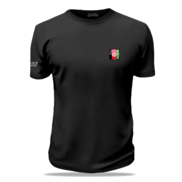 Afghanistan (black) T-shirt