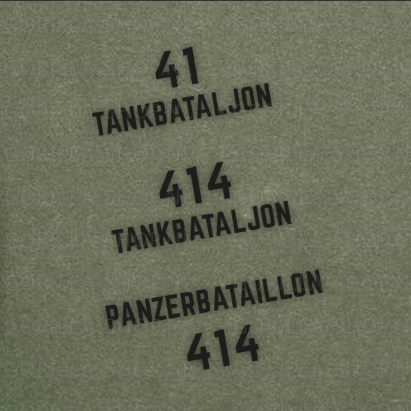 Amalia Tankbataljon Leopard2 t-shirt - Afbeelding 4