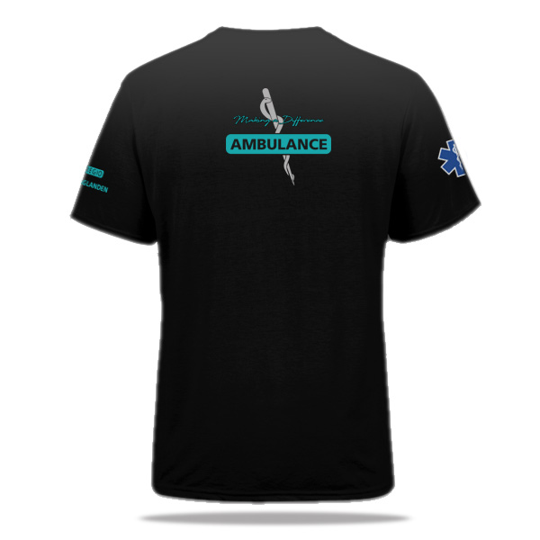 Ambulancedienst Premium t-shirt - Afbeelding 2