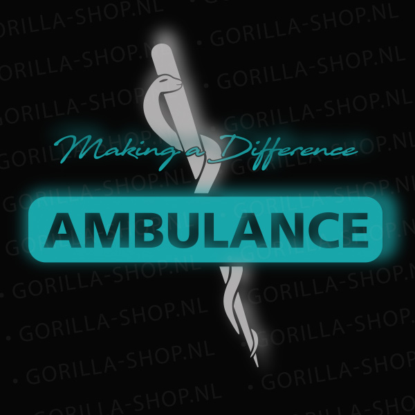Ambulancedienst Premium t-shirt - Afbeelding 3