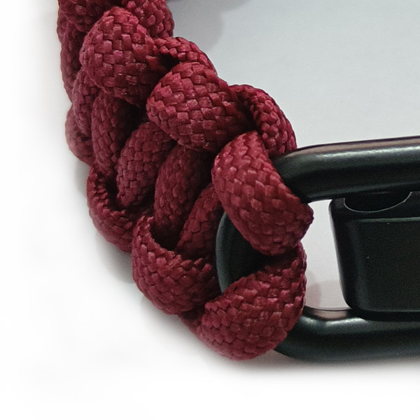 Paracord Armband - Luchtmobielrood - Afbeelding 2