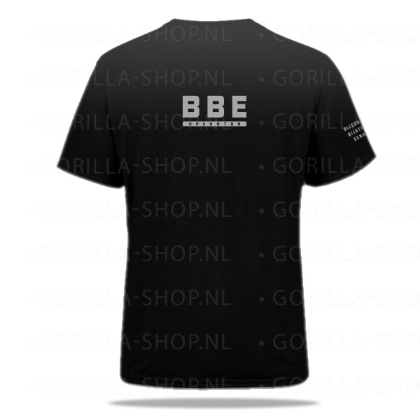 BBE - OPERATOR Premium t-shirt (black) - Afbeelding 2