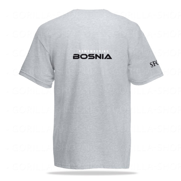 BOSNIË - SFOR Premium T-shirt (zinkgrijs) - Afbeelding 2