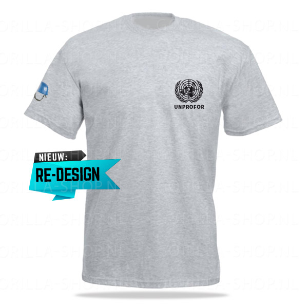 BOSNIË - UNPROFOR Premium T-shirt (zinkgrijs)