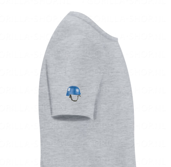 BOSNIË - UNPROFOR Premium T-shirt (zinkgrijs) - Afbeelding 3