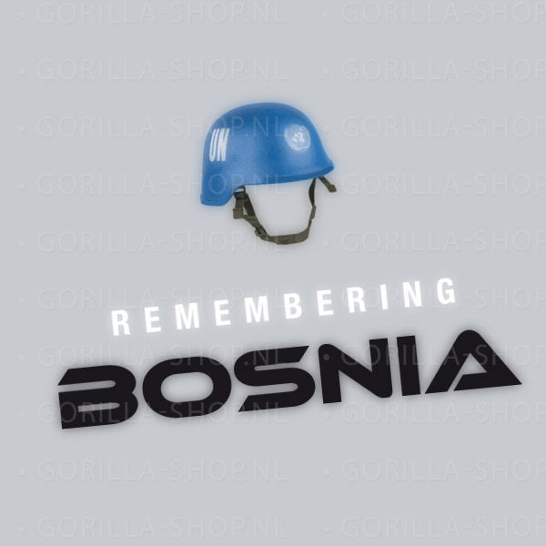 BOSNIË - UNPROFOR Premium T-shirt (zinkgrijs) - Afbeelding 6