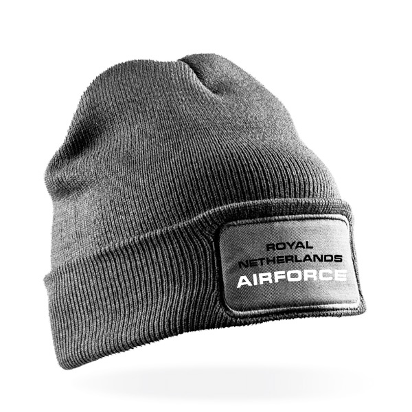 Luchtmacht - Beanie (RNLAF, grijs) - Afbeelding 6