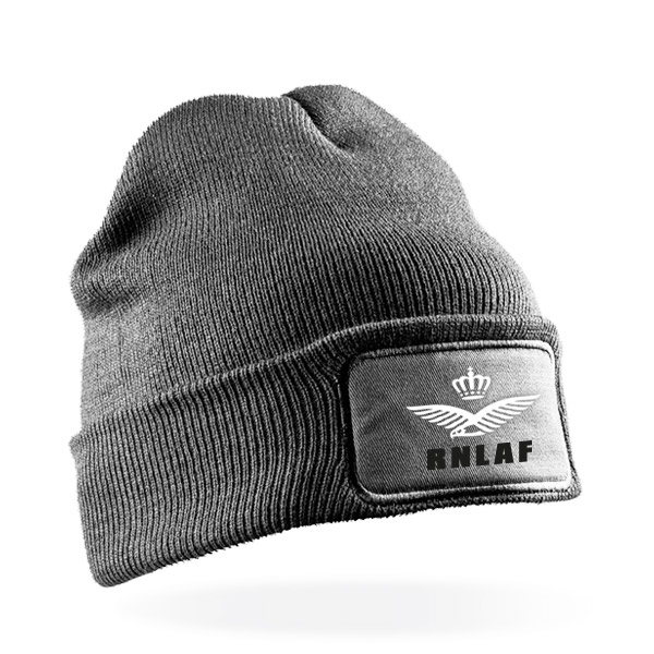 Luchtmacht - Beanie (RNLAF, grijs)