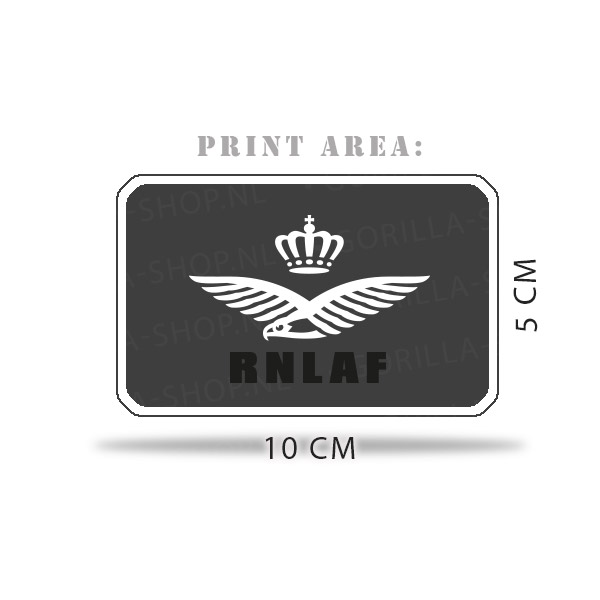 Luchtmacht - Beanie (RNLAF, grijs) - Afbeelding 3