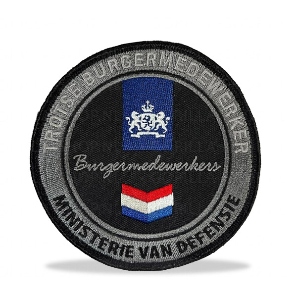 Burger bij Defensie - patch