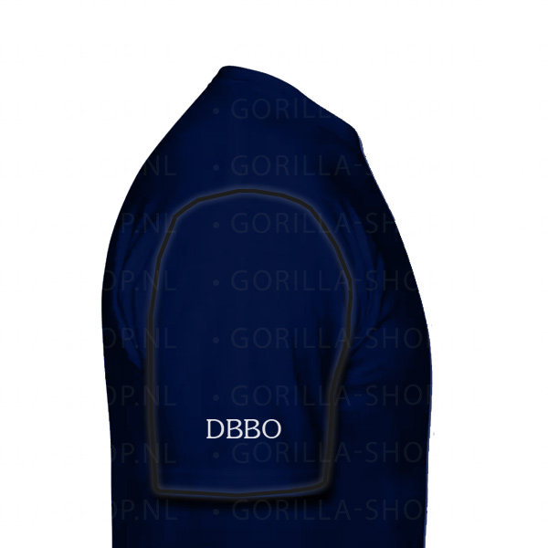 DBBO - Premium t-shirt (navy blue) - Afbeelding 3