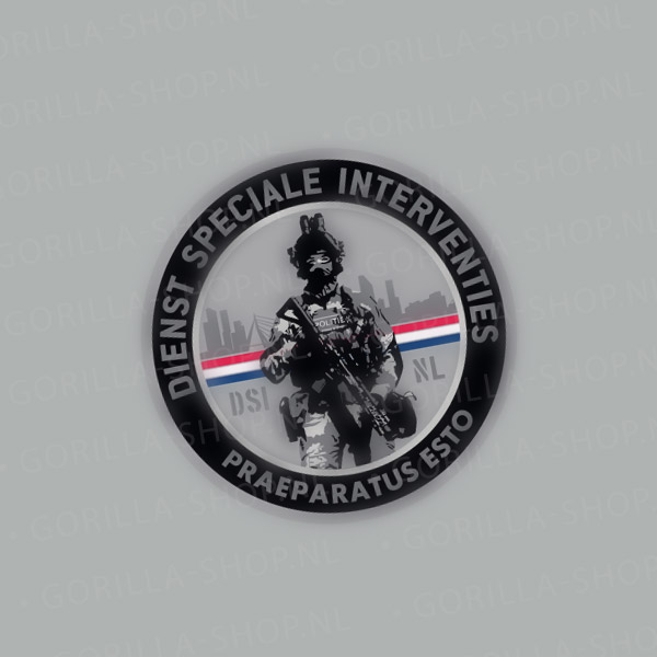 DSI - Operator (staand) t-shirt Premium (lichtgrijs) - Afbeelding 4