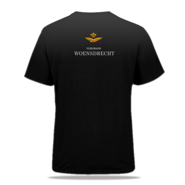Defensie Brandweer - Skull T-shirt (zwart) - Afbeelding 2