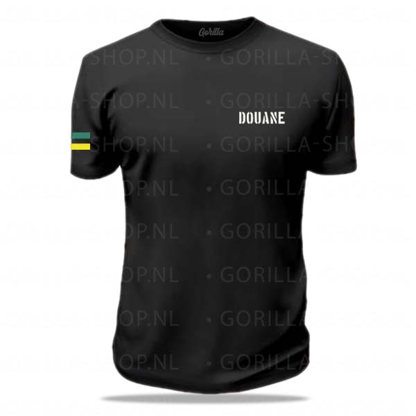 Douane Basix t-shirt (zwart)