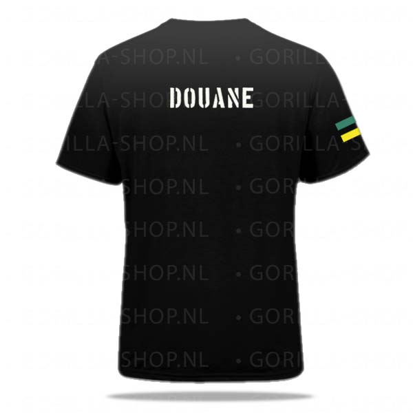 Douane Basix t-shirt (zwart) - Afbeelding 2