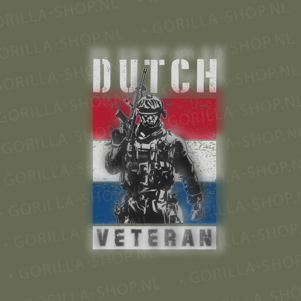 Dutch Veteran t-shirt - Afbeelding 2