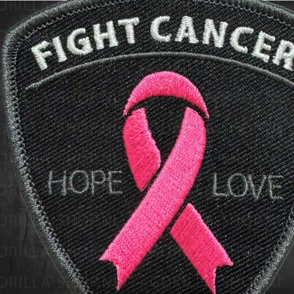 Fight Cancer patch - Afbeelding 2
