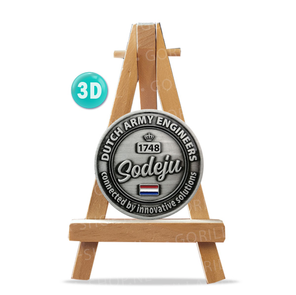 Genietroepen Coin KIT (Driepoot) - Afbeelding 2