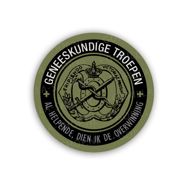Geneeskundige Troepen sticker (GNK)