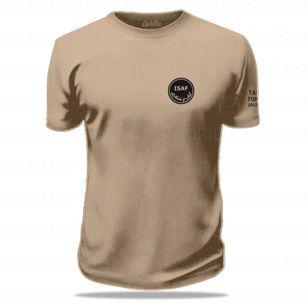 ISAF Khaki T-shirt (Afghanistan)